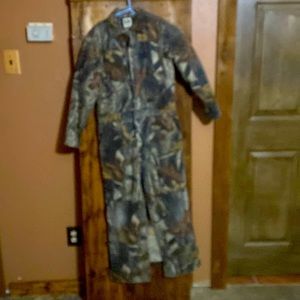 Camo kids coveralls